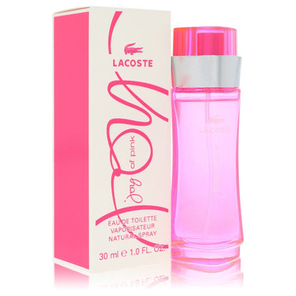 joy of pink by lacoste eau de toilette spray 1 oz