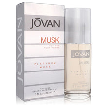 jovan platinum musk by jovan cologne spray 3 oz