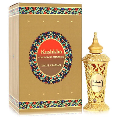 swiss arabian kashkha by swiss arabian concentrated perfume oil (unisex) 0.6 oz