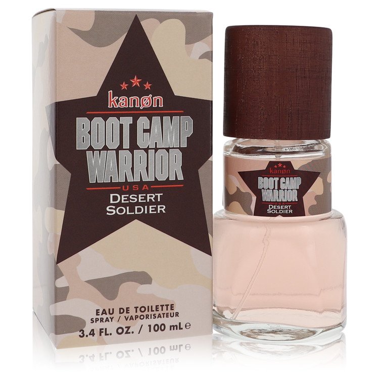 kanon boot camp warrior desert soldier by kanon eau de toilette spray 3.4 oz