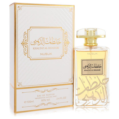 khaltat al dhahabi by nusuk eau de parfum spray (unisex) 3.4 oz