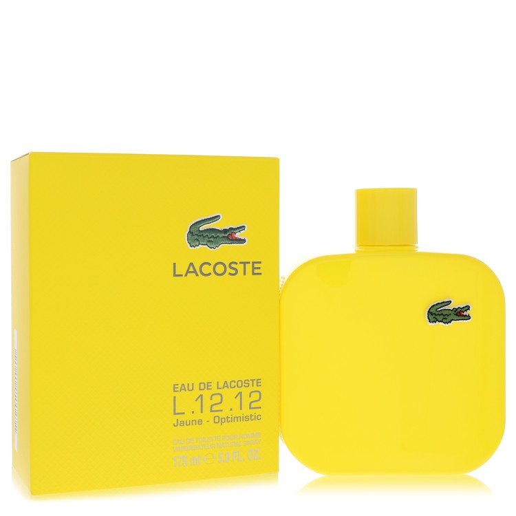 lacoste eau de lacoste l.12.12 jaune by lacoste eau de toilette spray 5.9 oz