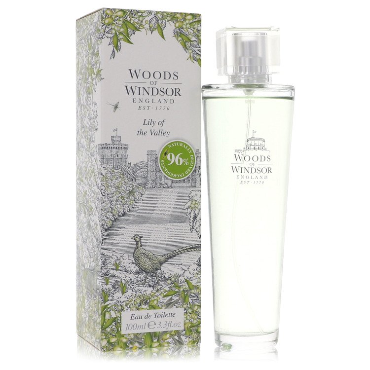 lily of the valley (woods of windsor) by woods of windsor eau de toilette spray 3.4 oz