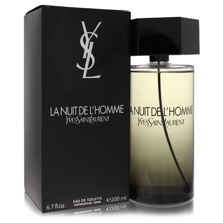 la nuit de l'homme by yves saint laurent eau de toilette 6.8 oz