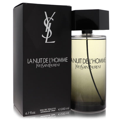 la nuit de l'homme by yves saint laurent eau de toilette 6.8 oz
