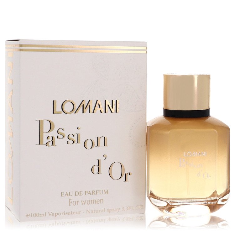 lomani passion d\'or by lomani eau de parfum spray 3.3 oz