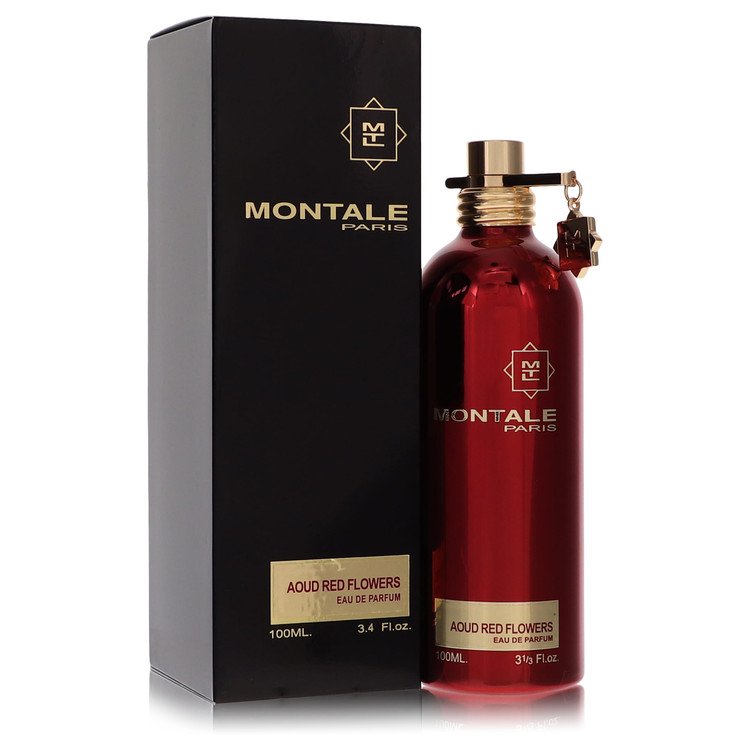montale aoud red flowers by montale eau de parfum spray 3.3 oz