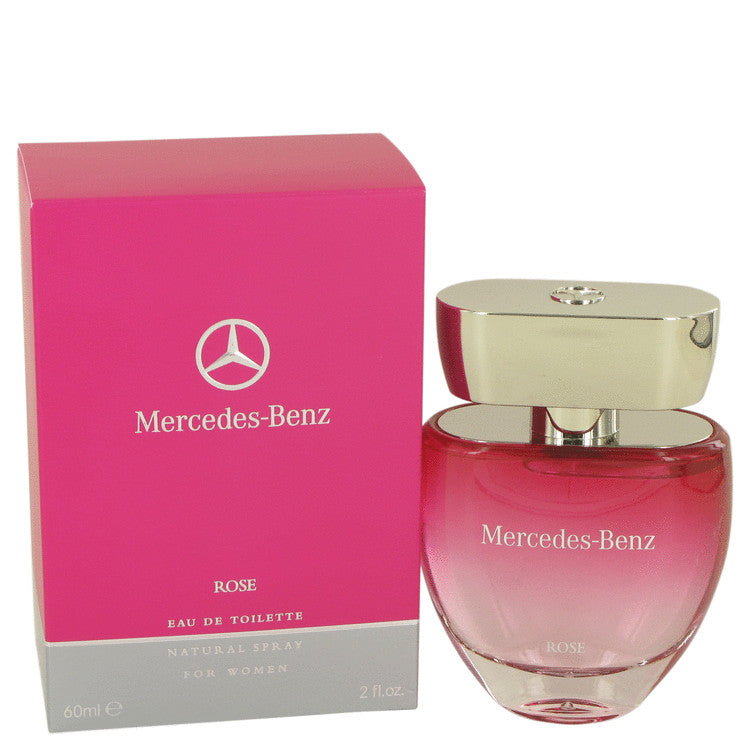 mercedes benz rose by mercedes benz eau de toilette spray 2 oz
