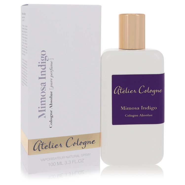 mimosa indigo by atelier cologne pure perfume spray (unisex) 3.3 oz