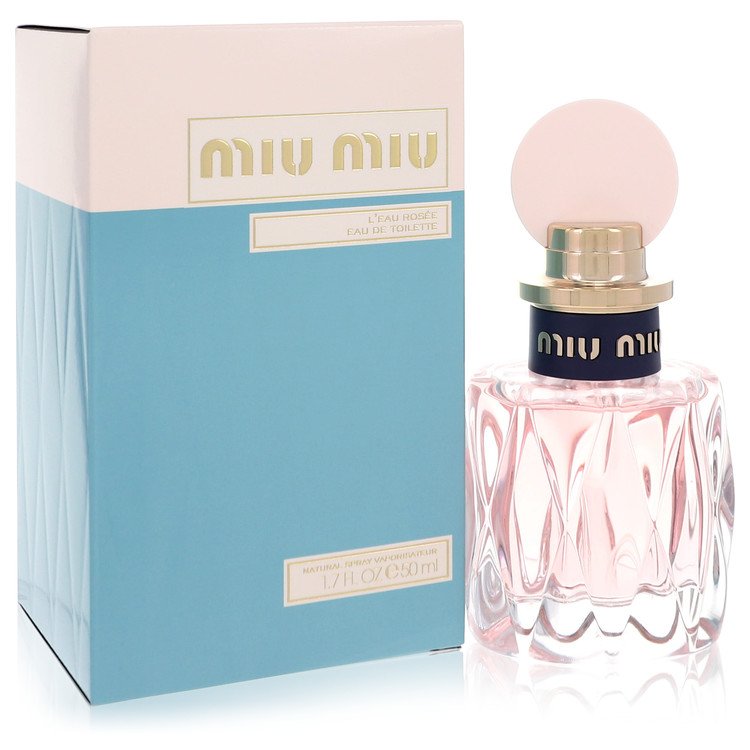 miu miu l\'eau rosee by miu miu eau de toilette spray 1.7 oz