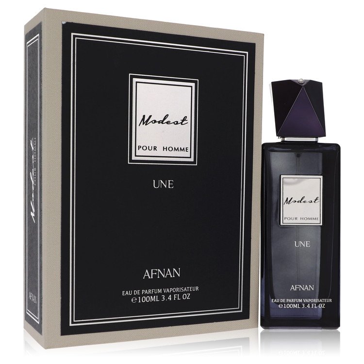 modest pour homme une by afnan eau de parfum spray 3.4 oz
