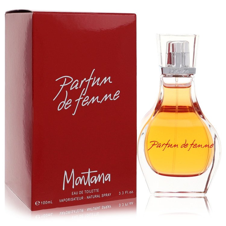 montana parfum de femme by montana eau de toilette spray 3.3 oz