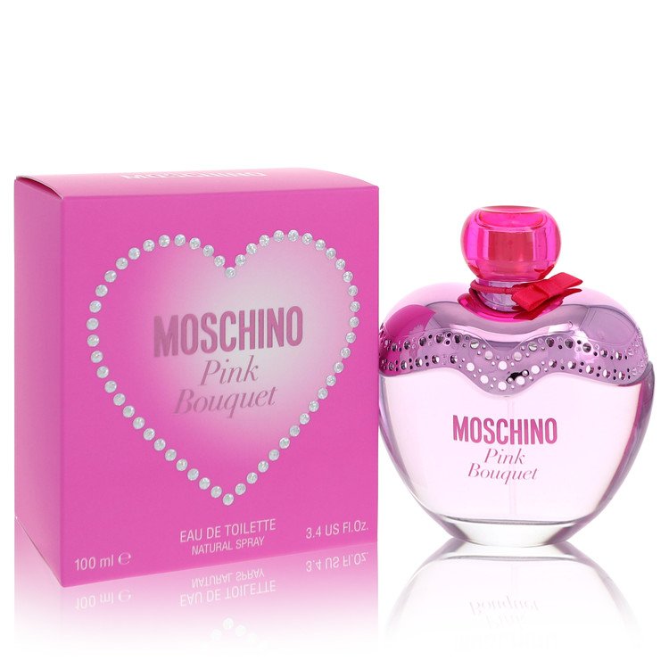 moschino pink bouquet by moschino eau de toilette spray 3.4 oz