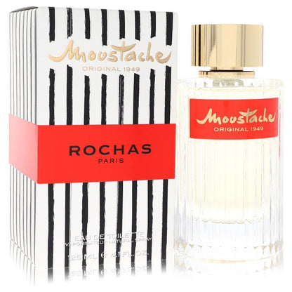 moustache by rochas eau de toilette spray 4.1 oz