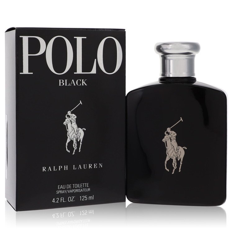 polo black by ralph lauren eau de toilette spray 4.2 oz