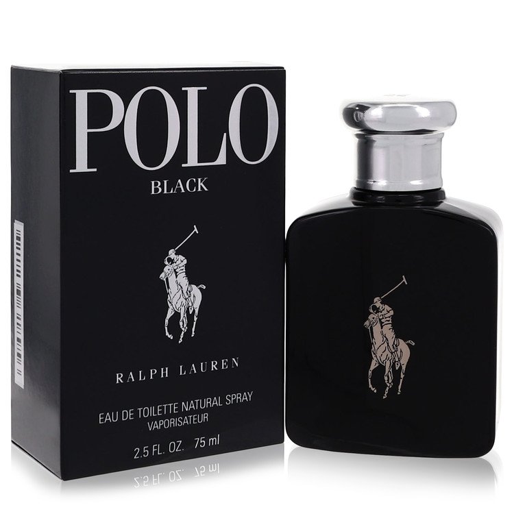 polo black by ralph lauren eau de toilette spray 2.5 oz