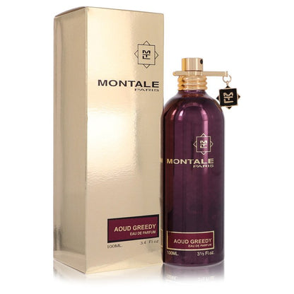montale aoud greedy by montale eau de parfum spray (unisex) 3.4 oz