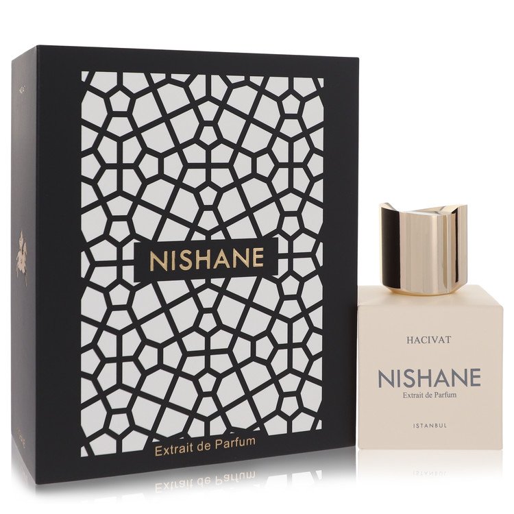 hacivat by nishane extrait de parfum spray (unisex) 3.4 oz