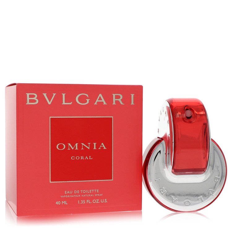 omnia coral by bvlgari eau de toilette spray 1.4 oz