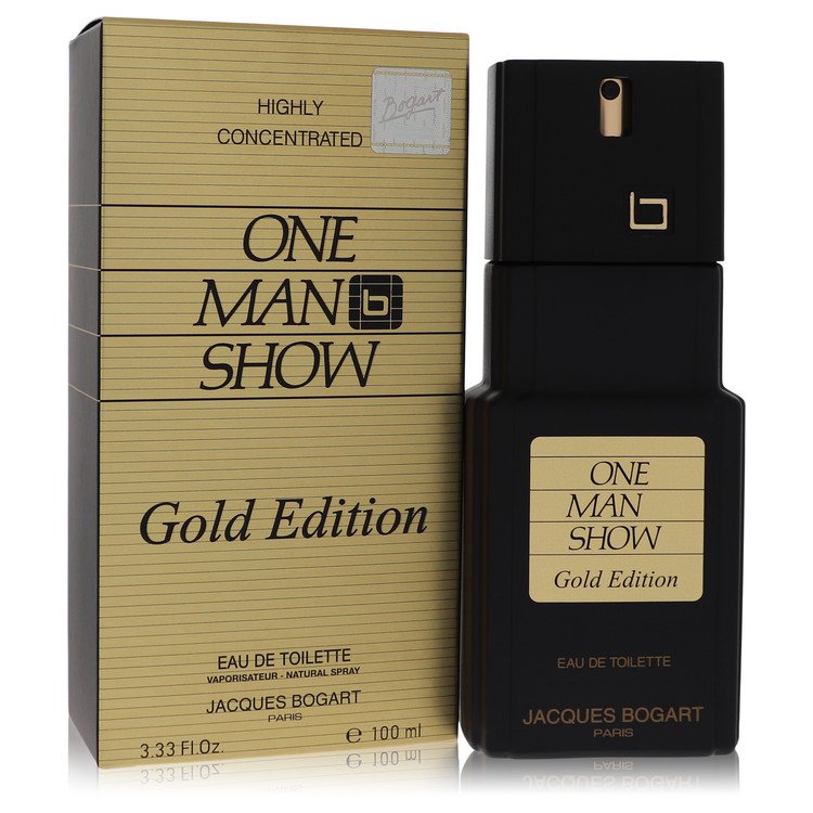 one man show gold by jacques bogart eau de toilette spray 3.3 oz