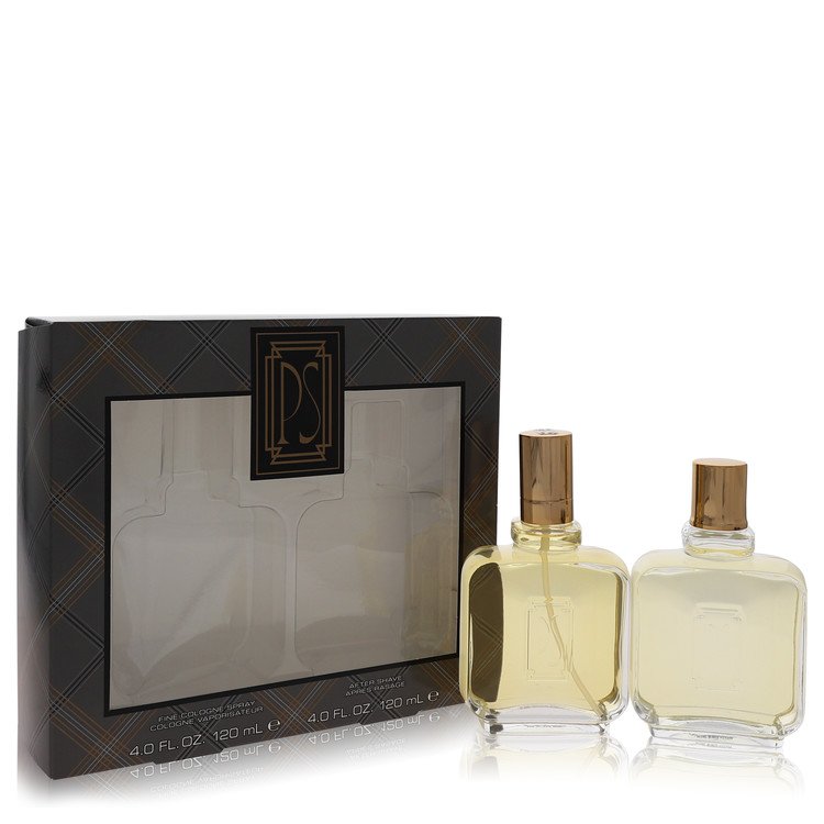 paul sebastian cologne gift set - 4 oz cologne spray + 4 oz after shave --