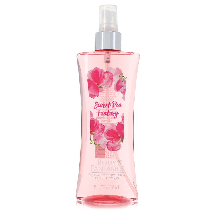 body fantasies signature pink sweet pea fantasy by parfums de coeur body spray 8 oz