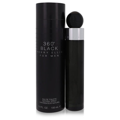 perry ellis 360 black by perry ellis eau de toilette spray 3.4 oz