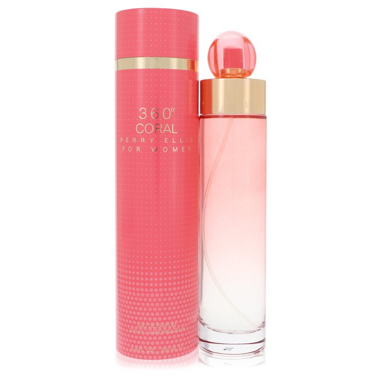 perry ellis 360 coral by perry ellis eau de parfum spray 6.7 oz
