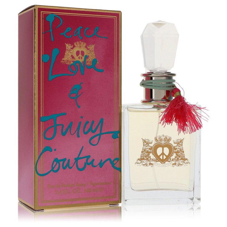 peace love & juicy couture by juicy couture eau de parfum spray 3.4 oz