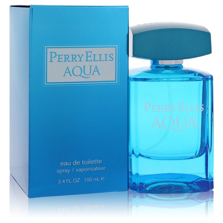 perry ellis aqua by perry ellis eau de toilette spray 3.4 oz
