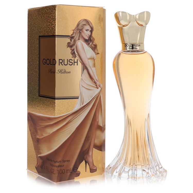 gold rush by paris hilton eau de parfum spray 3.4 oz