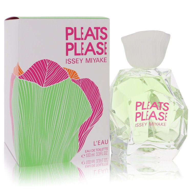 pleats please l\'eau by issey miyake eau de toilette spray 3.3 oz