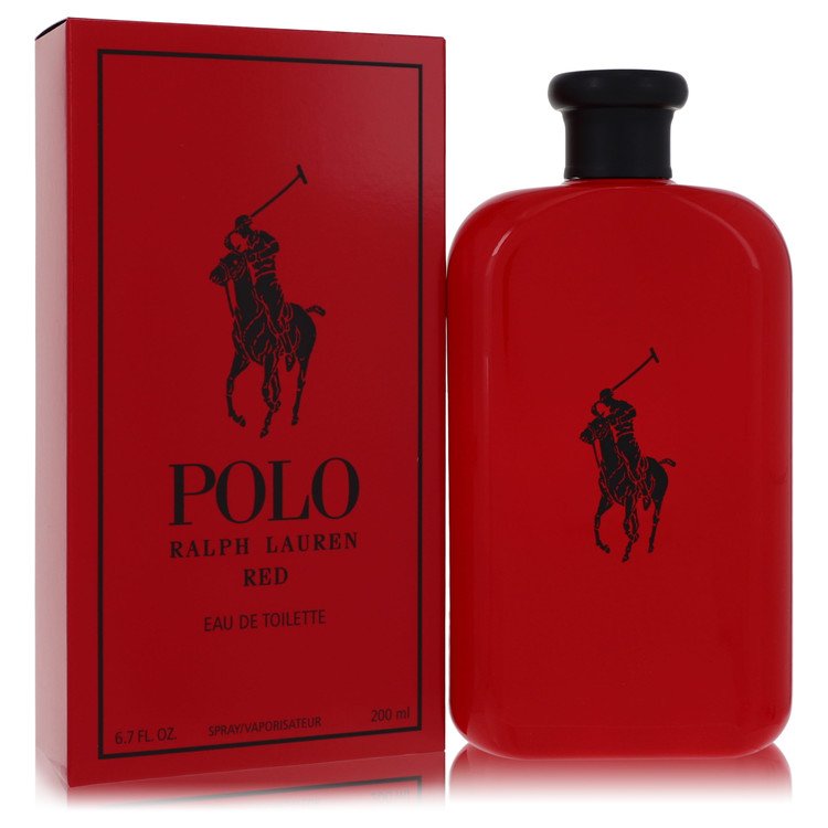 polo red by ralph lauren eau de toilette spray 6.7 oz