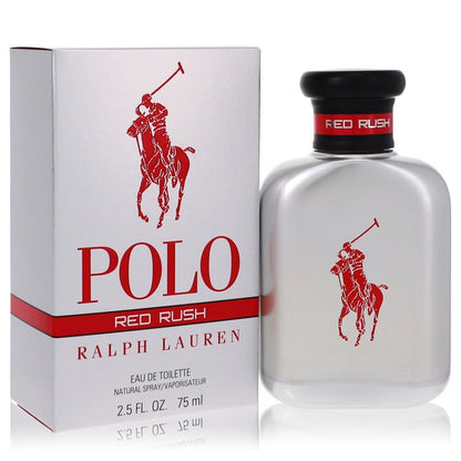 polo red rush by ralph lauren eau de toilette spray 2.5 oz