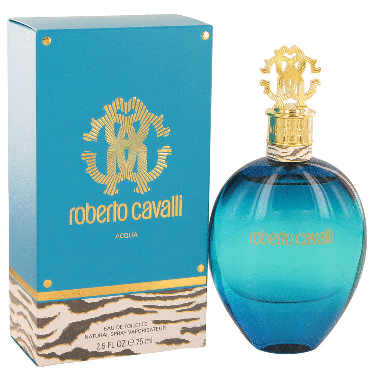 roberto cavalli acqua by roberto cavalli eau de toilette spray 2.5 oz