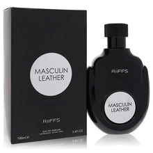masculin leather by riiffs parfum 3.4 oz
