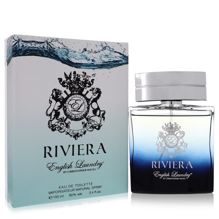 riviera by english laundry eau de toilette spray 3.4 oz