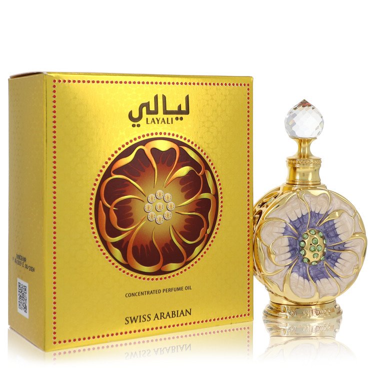 swiss arabian layali by swiss arabian concentrated perfume oil 0.5 oz
