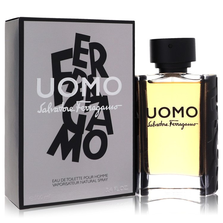 salvatore ferragamo uomo by salvatore ferragamo eau de toilette spray 3.4 oz