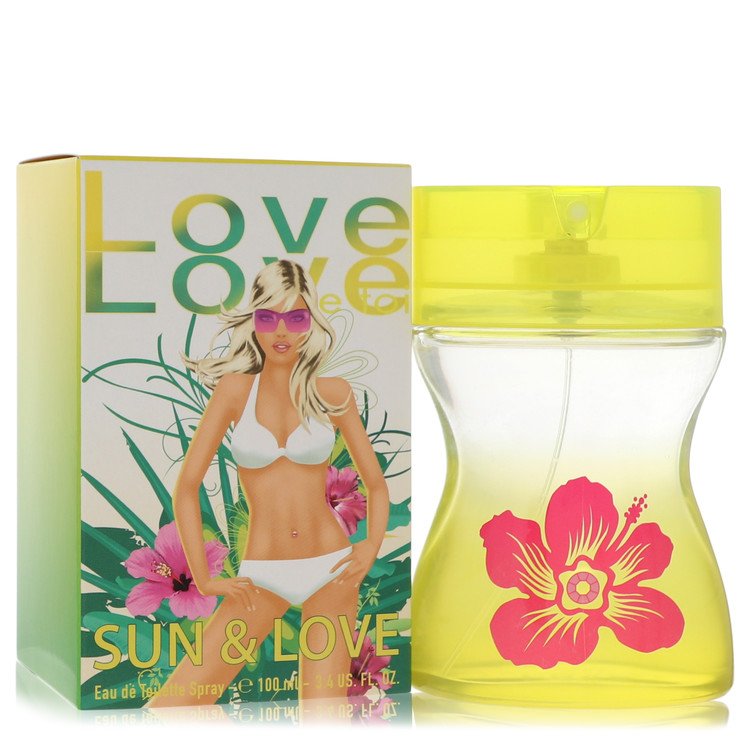 sun & love by cofinluxe eau de toilette spray 3.4 oz