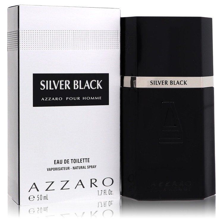 silver black by azzaro eau de toilette spray 1.7 oz