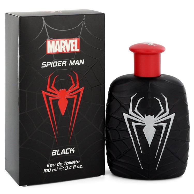 spiderman black by marvel eau de toilette 3.4 oz