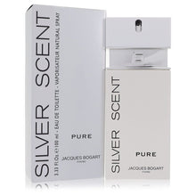 silver scent pure by jacques bogart eau de toilette spray 3.4 oz