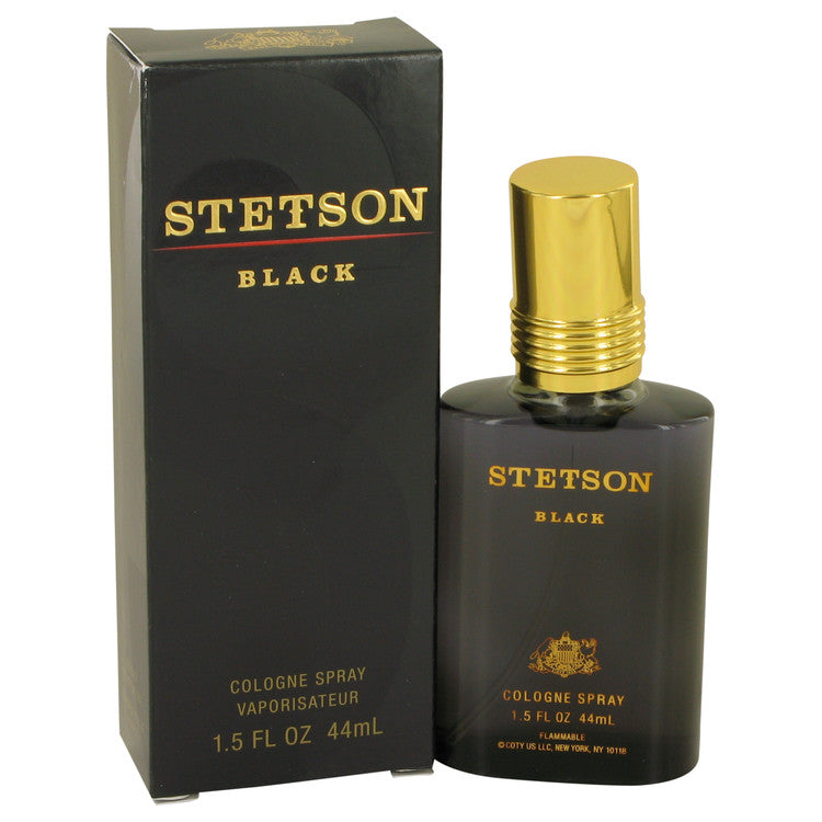 stetson black by coty cologne 1.5 oz