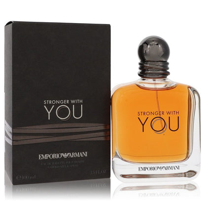 stronger with you by giorgio armani eau de toilette spray 3.4 oz