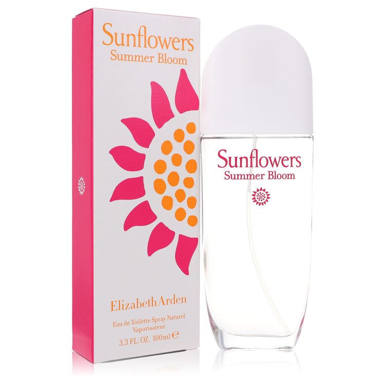 sunflowers summer bloom by elizabeth arden eau de toilette spray 3.3 oz
