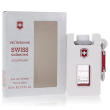 swiss unlimited snowflower by victorinox eau de toilette spray 1 oz