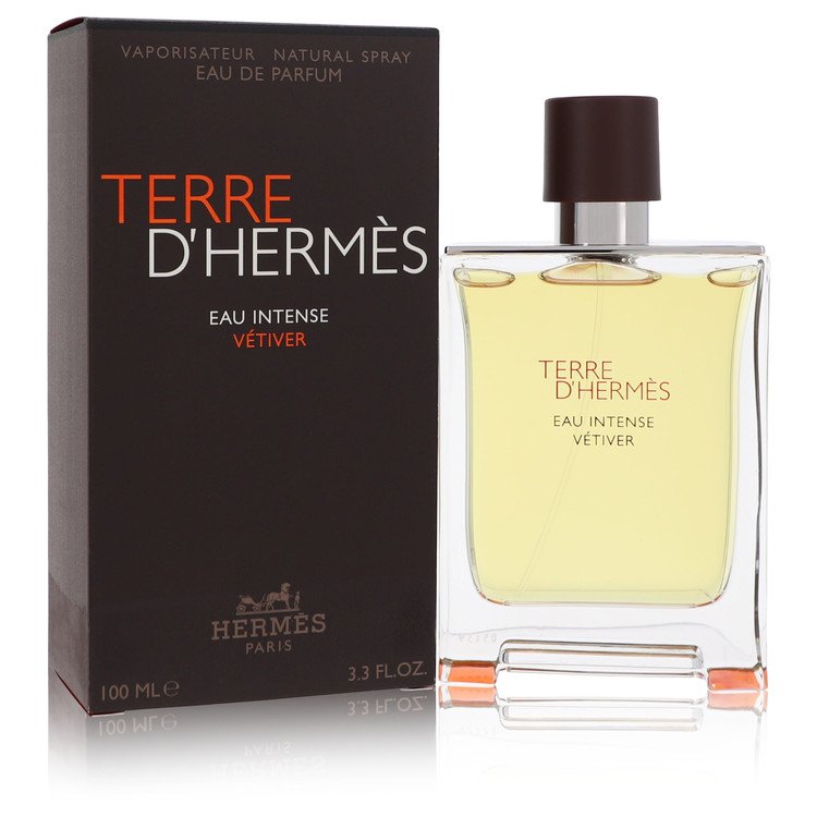 terre d\'hermes eau intense vetiver by hermes eau de parfum spray 3.3 oz