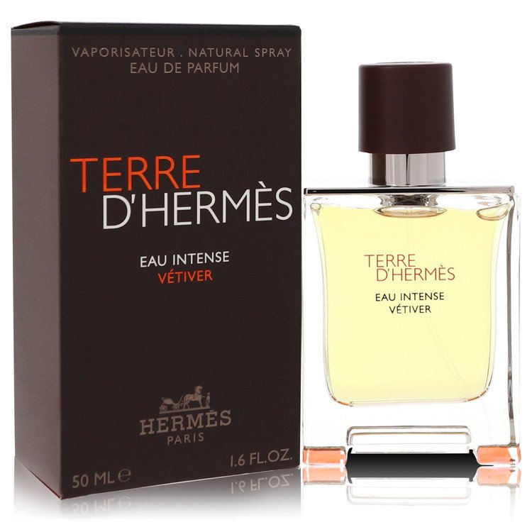 terre d\'hermes eau intense vetiver by hermes eau de parfum spray 1.7 oz