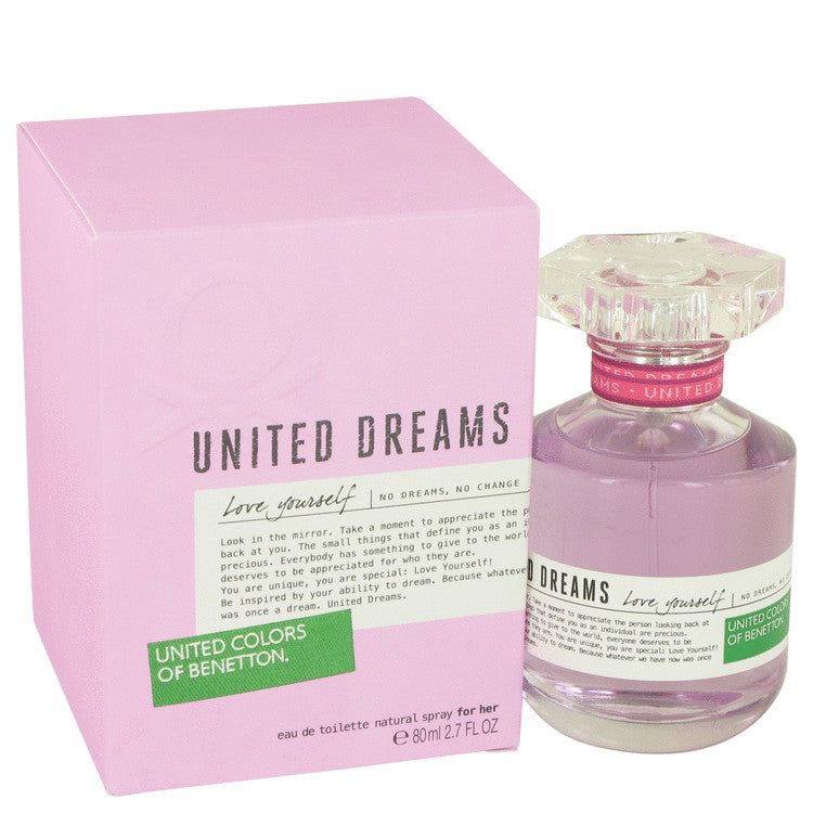 united dreams love yourself by benetton eau de toilette 2.7 oz